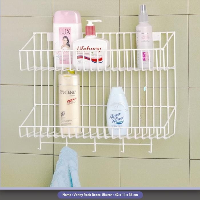Rak Gantung Kawat Rak Bumbu Kawat Rak Sabun Kawat Venny Besar