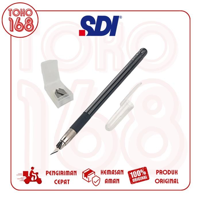 

SDI ART HOBBY KNIFE/PEN-TYPE CUTTER/PEMOTONG GUNPLA/KIT MODEL 0491 (PCS) KODE 1394