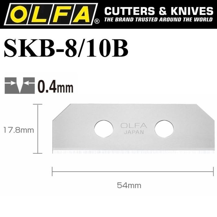 

REFILL BLADE OLFA SKB-8/10B SPARE BLADE (10 PCS) KODE 913