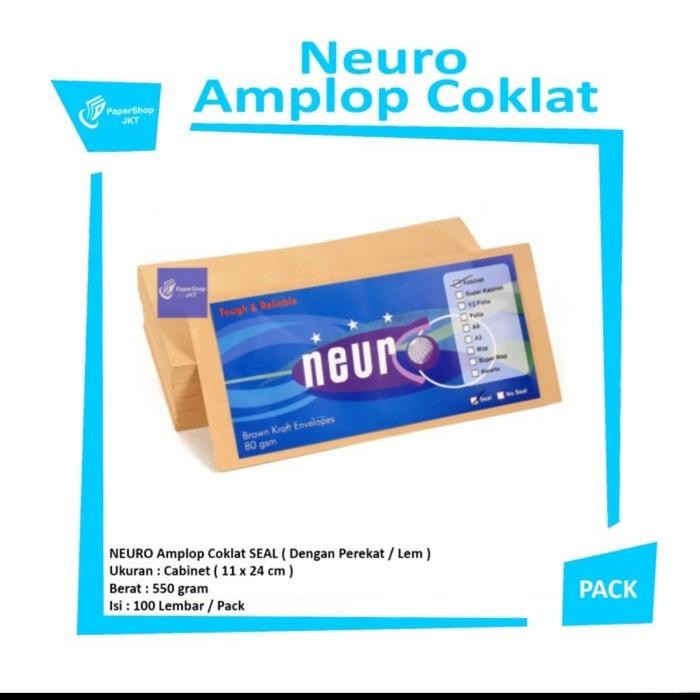 

AMPLOP COKLAT CABINET SEAL/LEM KODE 1072