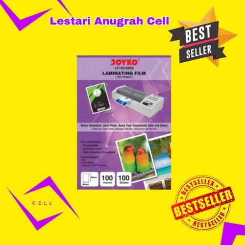 

Plastik Laminating Ukuran Ktp - Joyko isi 100 pcs