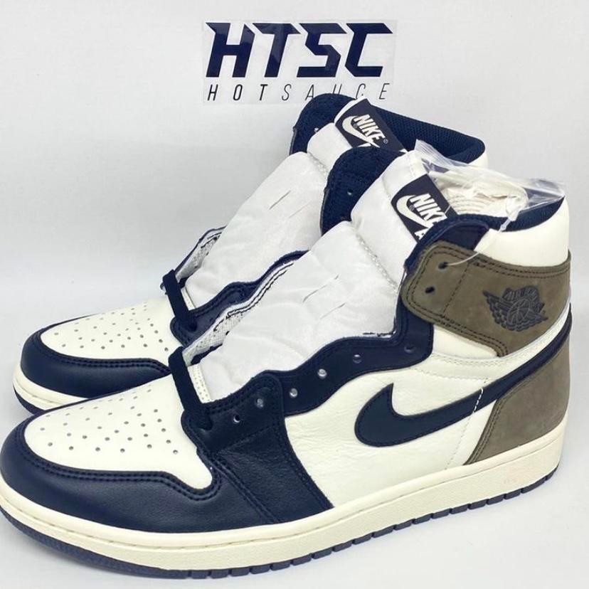 Jordan 1 Dark Mocha - 100% Authentic Original Guaranteed