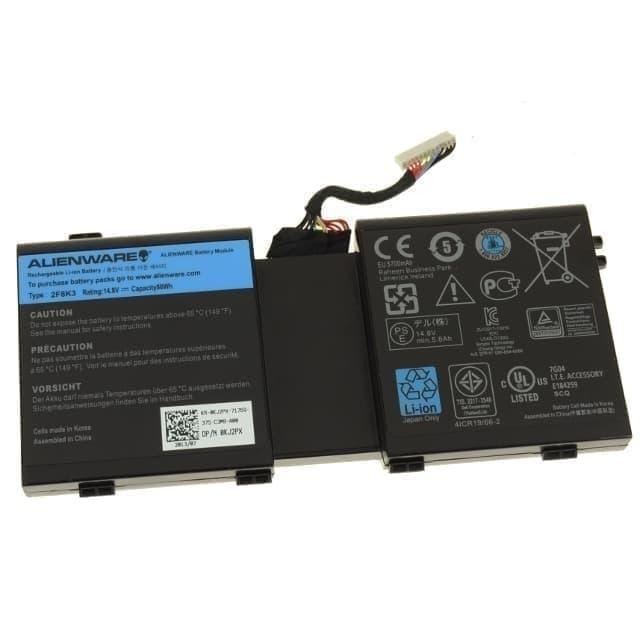 Baterai Dell Alienware 17 18 17x 18x R3 R5 M18x 2f8k3 *