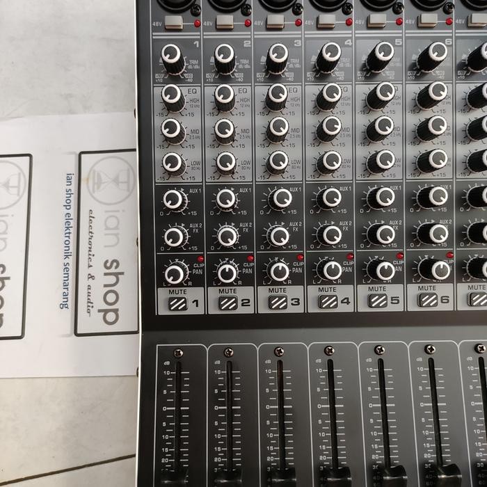 Mixer Audio Ashley Super M8 Superm8 8 Channel Original Efek Digital Pasti Ori