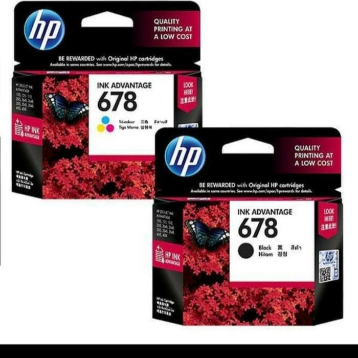 TINTA HP CATRIDGE 678 BLACK ORIGINAL for Printer 1515, 2545