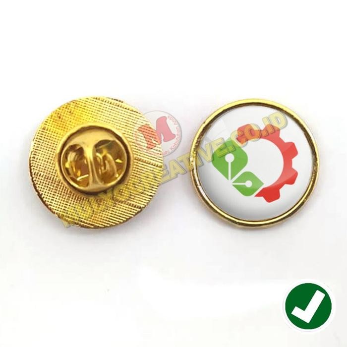

Pin Logo Model Bulat Bahan Logam Pin Kementerian Perindustrian RI PREMIUM