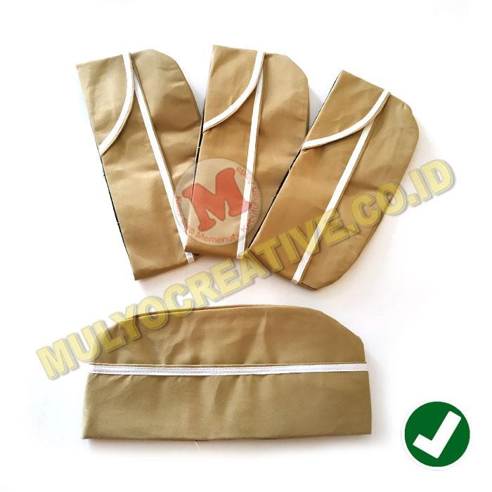 Topi Militer Topi Mutz Keki Lis Putih Topi Mutz Murah PREMIUM
