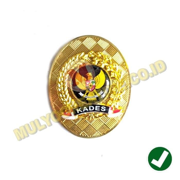 

Lencana Pin Kepala Desa Pin Lurah Peniti Model Oval Atribut Kerja PREMIUM