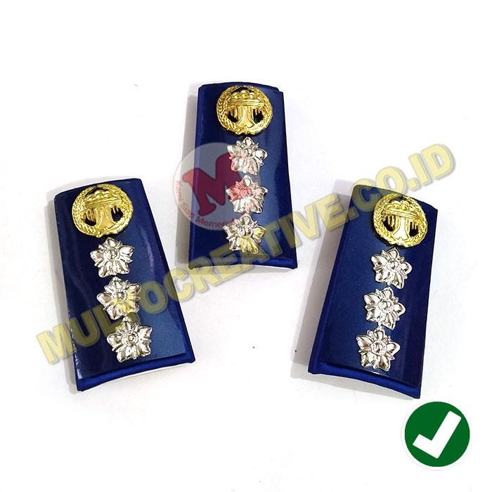 Evolet Tanda Pangkat Camat Evolet Tanda Jabatan Camat Warna Navy PREMIUM