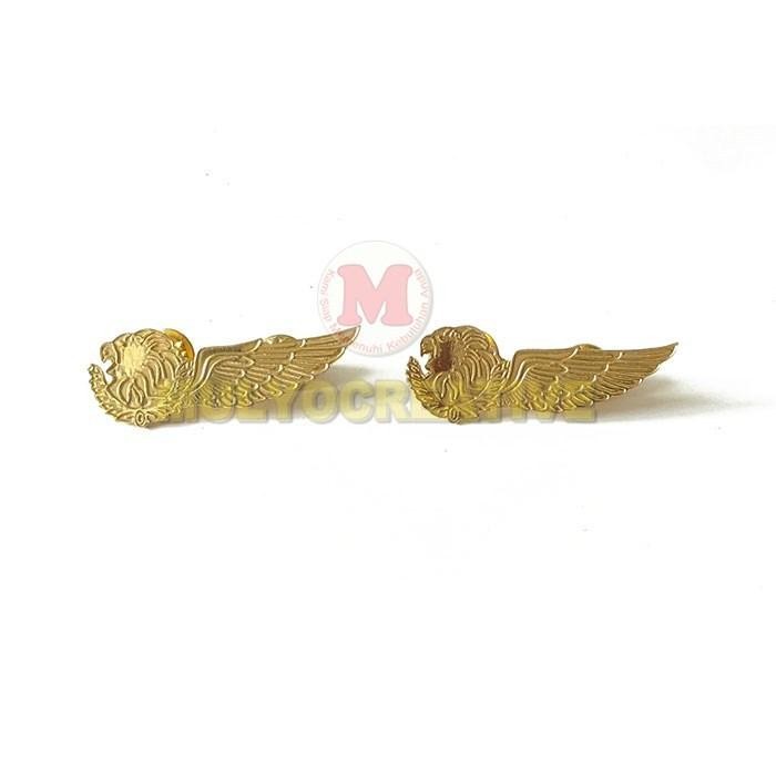 Wing Pramugari Lion Air - Warna Gold PREMIUM