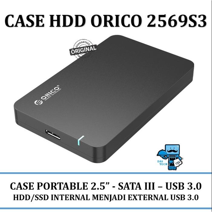 Terbaru Casing Hdd External Orico 2569S3 - 2.5 Sataiii Usb 3.0 Hdd/Ssd Case