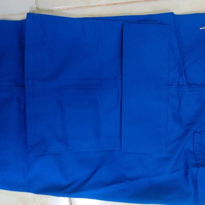 Celana Pdl Biru Airud - Damakar - Pekerja Lapangan Outdoor Kotak Pria