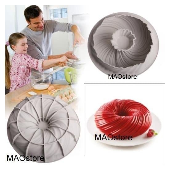 Maostore Profesional Intereccio Entremet Mirror Cake Mold