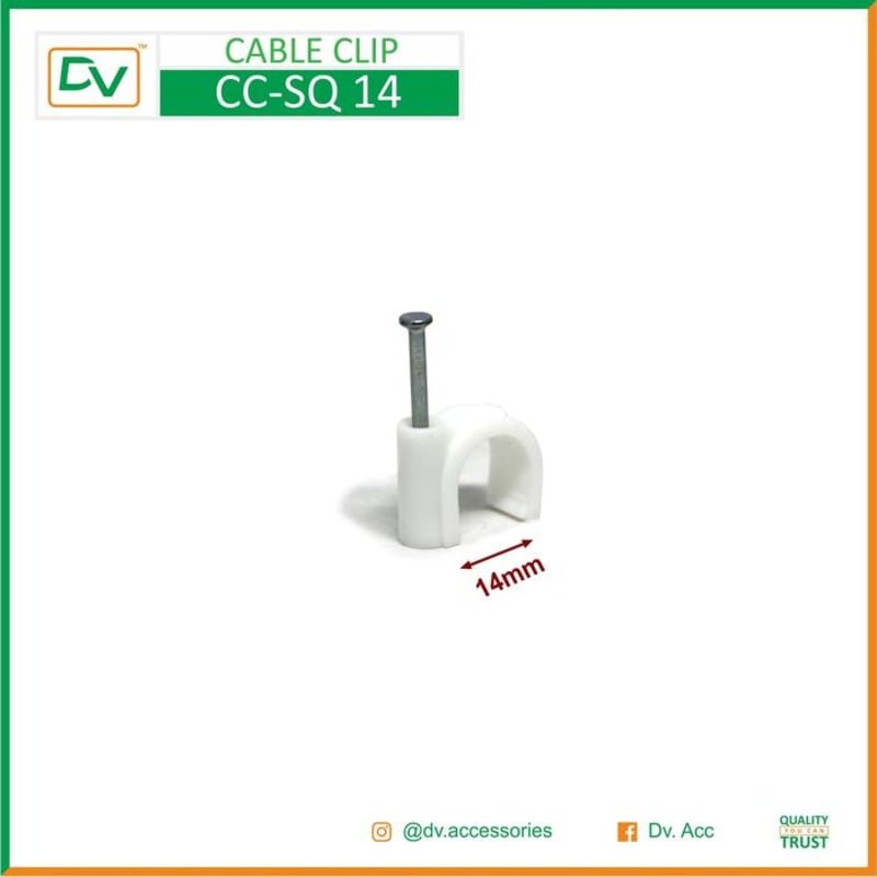 

PROMO DV CABLE CLIP 14MM