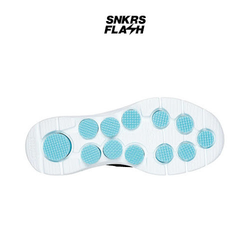 SKECHERS GO WALK 7 BLACK AQUA Sepatu Casual Wanita - 125213BKAQ - Size 38.5