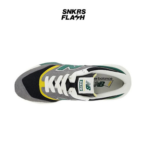 NEW BALANCE 997R BLACK MARSH GREEN Sepatu Sneakers Unisex - U997RRA - Size 45