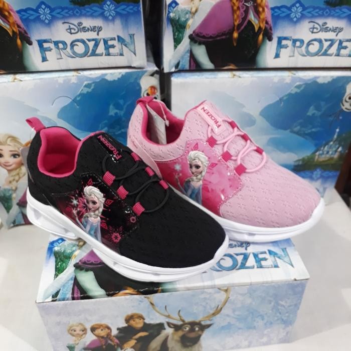 Sepatu Anak Perempuan Berkarakter Frozen Merk Disney Original