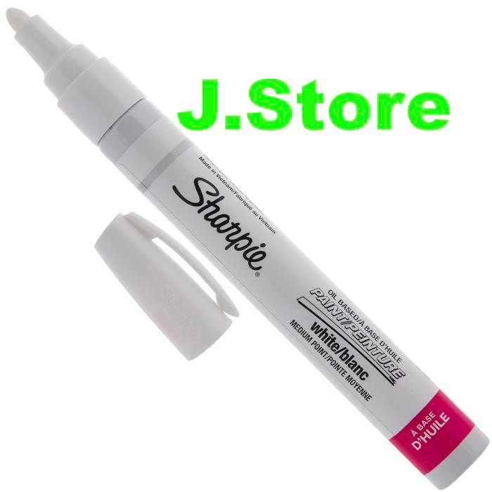 

White / Blanc Sharpie Oil Based Pen Marker Ultra Boost Nmd Yeezy