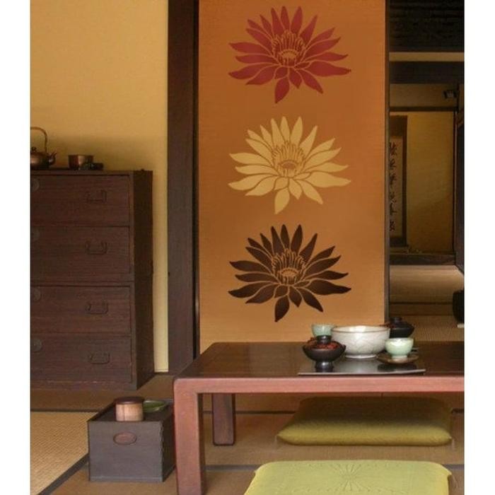 

Flower Stencil Motif 18