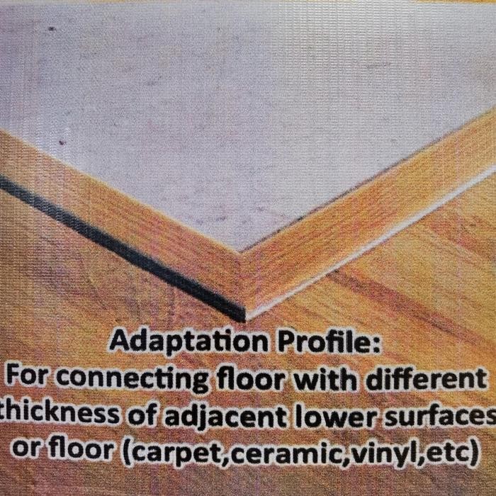 Adaptation Profile Mdf/ List Profile Lantai Kayu / List Adaptasi Vinyl