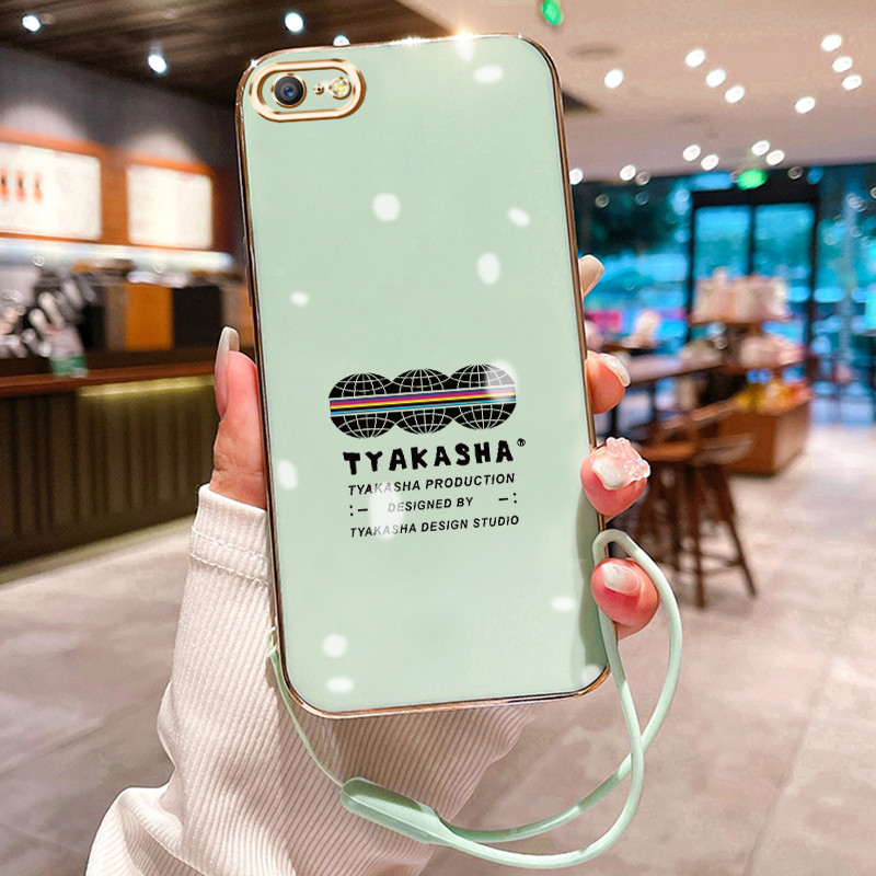 Casing Hp Untuk OPPO A39 A57 2016 A57T Case Casing pola Bola Kasing HP Kesing tali berlapis pelindun