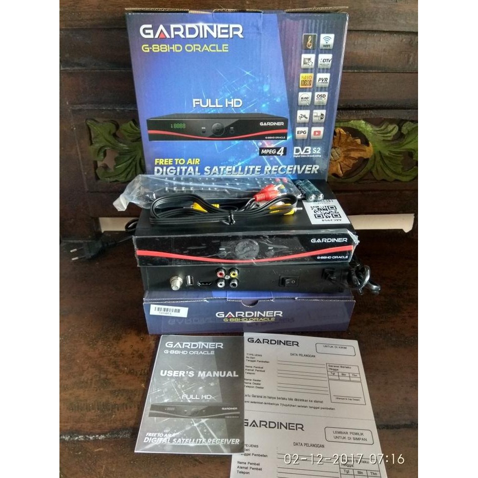 gardiner G-88hd oracle ninmedia
