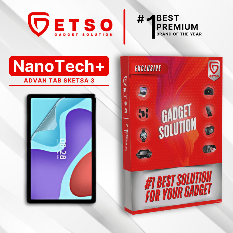 GETSO EPU BIO GENESIS Hydrogel for ADVAN Tab Sketsa3 / Screen Guard Protector (Nanotech+ 100% Recycl