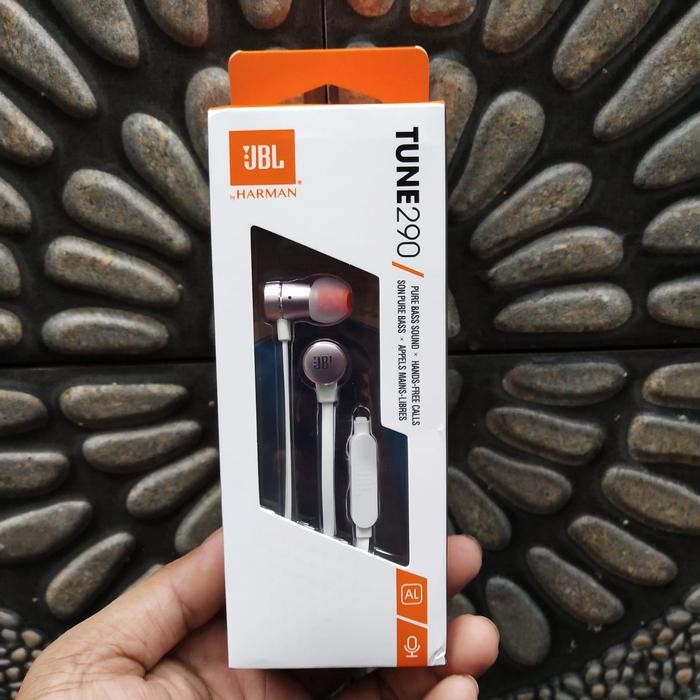 JBL t290 Earphone Resmi IMS with Mic Original