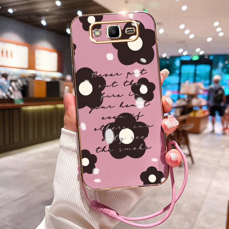 Casing Hp Untuk Samsung Galaxy J2 Prime J2 Ace Case Casing Bunga Graffiti HP Cesing Silikon Softcase