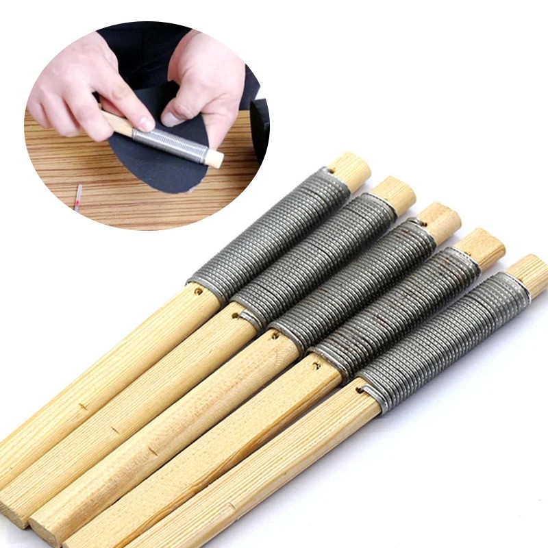 Shoes Soles Repair Rubber Surface Grinding File Tire Stick Woodworking File Wood Carvings Play File 