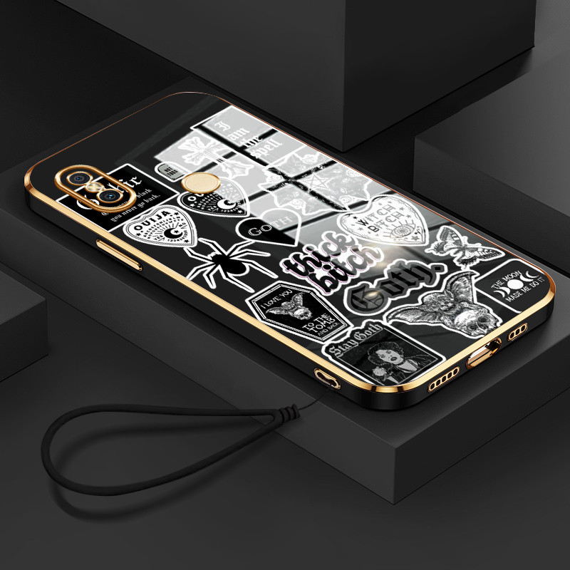 Casing Hp Untuk Xiaomi Redmi S2 Y2 Case aneh Kasing Kesing tali berlapis pelindung Cesing Silikon So