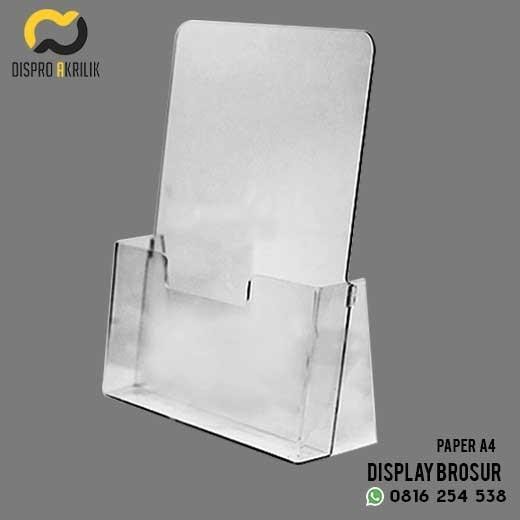 

Termurah / Tempat Brosur Akrilik / Display Brosur A4 Akrilik 3 Mm