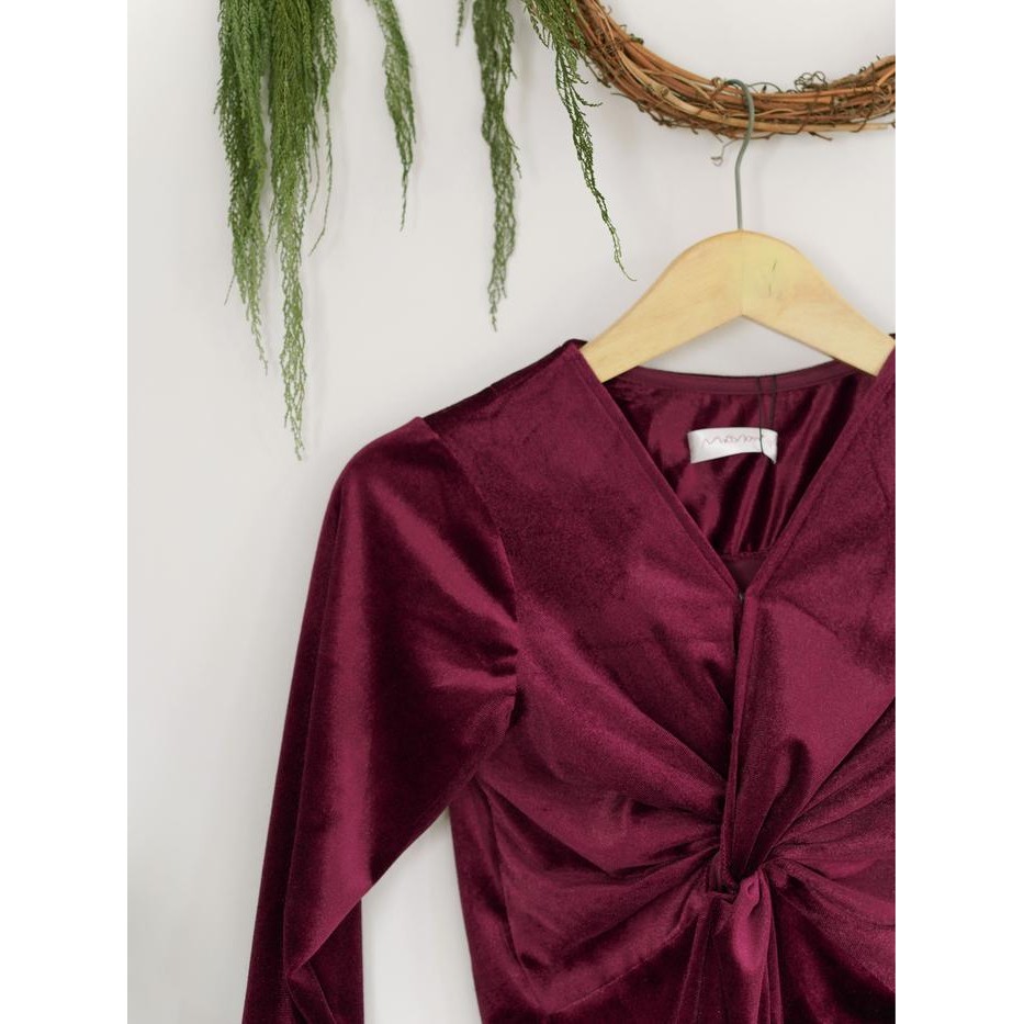 Miss Nomi - Helena Dress / Baju Wanita / Gaun Pesta Wanita / Party Dress Christmas / Dress Natal /