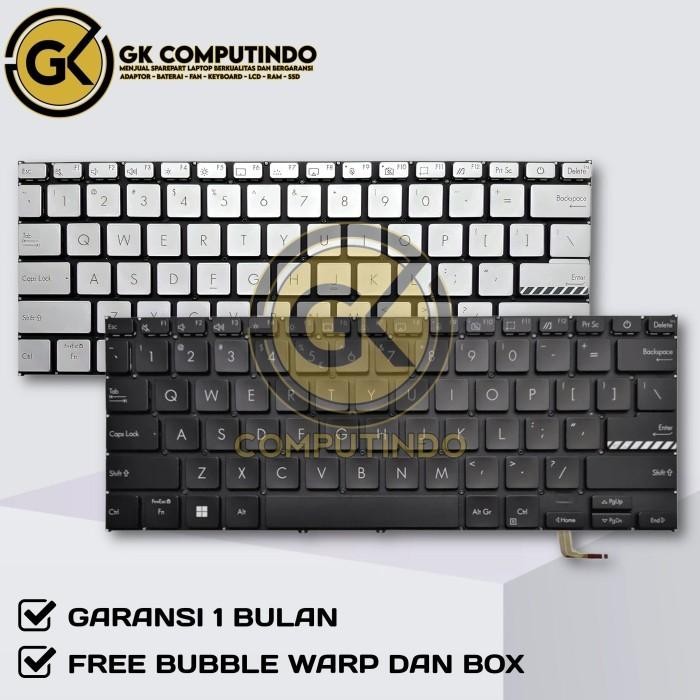 Keyboard Asus Vivobook 14X1404X1404ZX1404Za A1404 A1404Z A1404Za