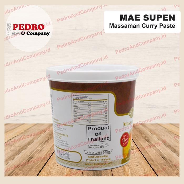 

Mae Supen - Massaman Curry Paste/ Kari Coklat Thailand (400 Gr) -Gratisongkir