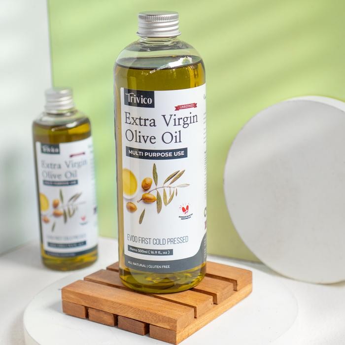 

Trivico Minyak Zaitun Murni 500Ml / Extra Virgin Olive Oil / Evoo Asli -Gratisongkir