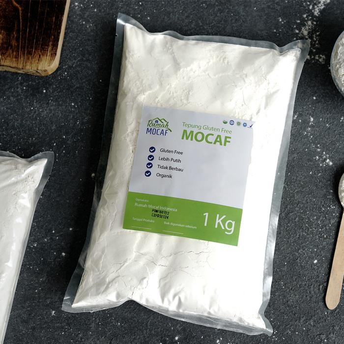 

(Rdm) - Tepung Mocaf 1 Kg - Gluten Free - Organik - Tepung Singkong Mocaf - Organik - Pengganti
