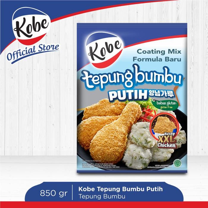 

(Rdm) - Kobe Tepung Bumbu Putih 850Gr - Tepung Bumbu Gluten Free