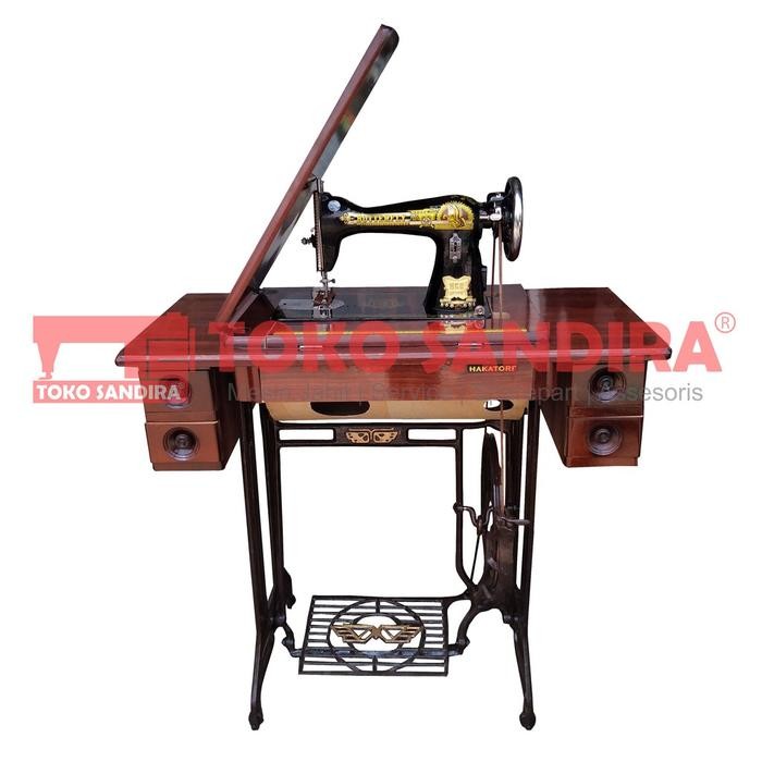 (Expert) Mesin Jahit Butterfly JA-1/mesin jahit tradisional/mesin jahit manual FULL SET ( BARU )