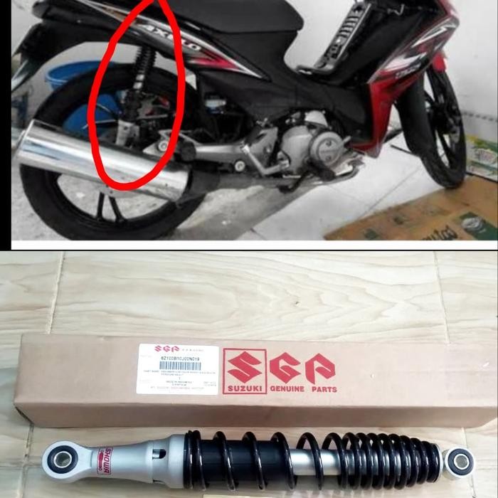 Sokbeker belakang rear shock absorber shockbreaker suzuki shogun axelo