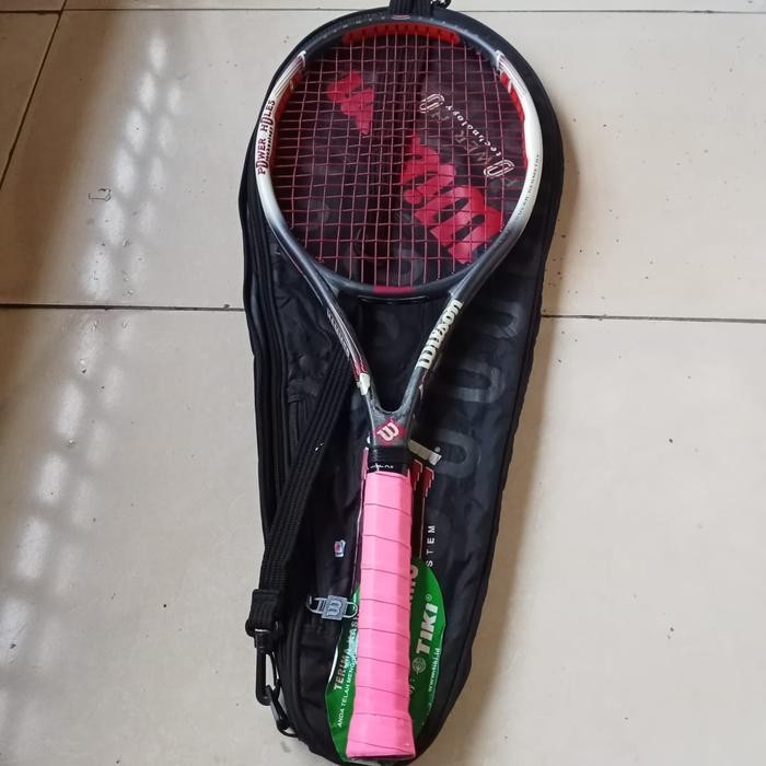 Original raket tenis Wilson bekas baik