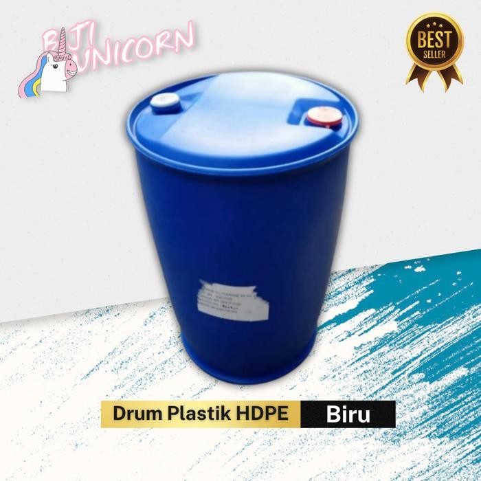 BARU Tong plastik / drim drum plastik / tong kap 200 liter
