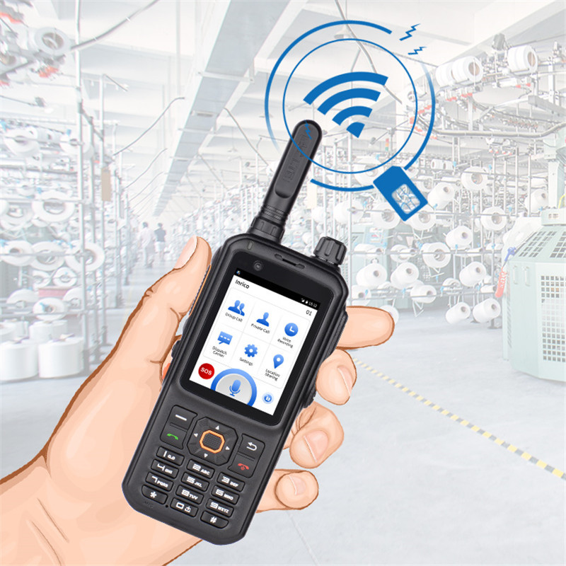 Inrico T320 zello walky talky CB radio locator transceiver with