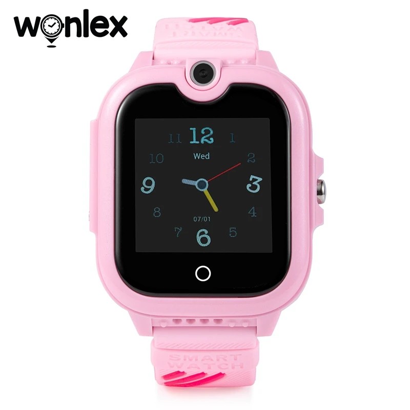 Wonlex Smart Watch Kids 4G GPS WIFI Video Call Camera Smart Baby Watch  KT13 IP67 Waterproof SOS Ant