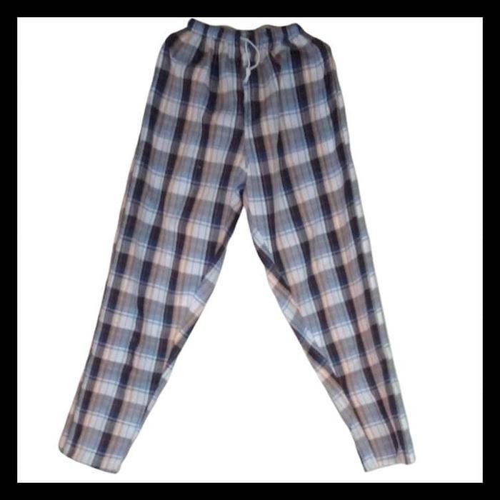 Celana Panjang Santai Jumbo Wanita Pria Celana Katun Celana Tidur -