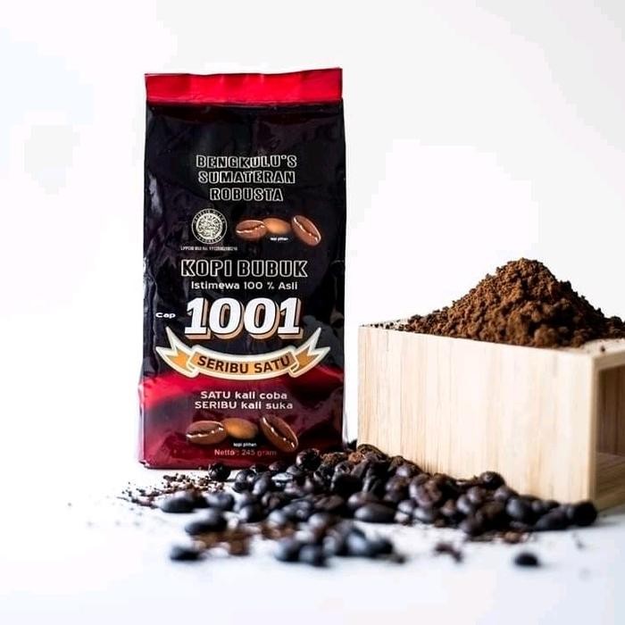 

NWFK Kopi 1001 Robusta Bengkulu Bebas Gula Coffee Pahit Hitam