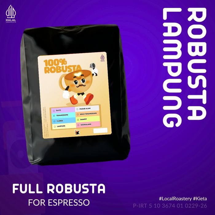 

NWFK Biji Kopi Robusta Lampung 250Gr
