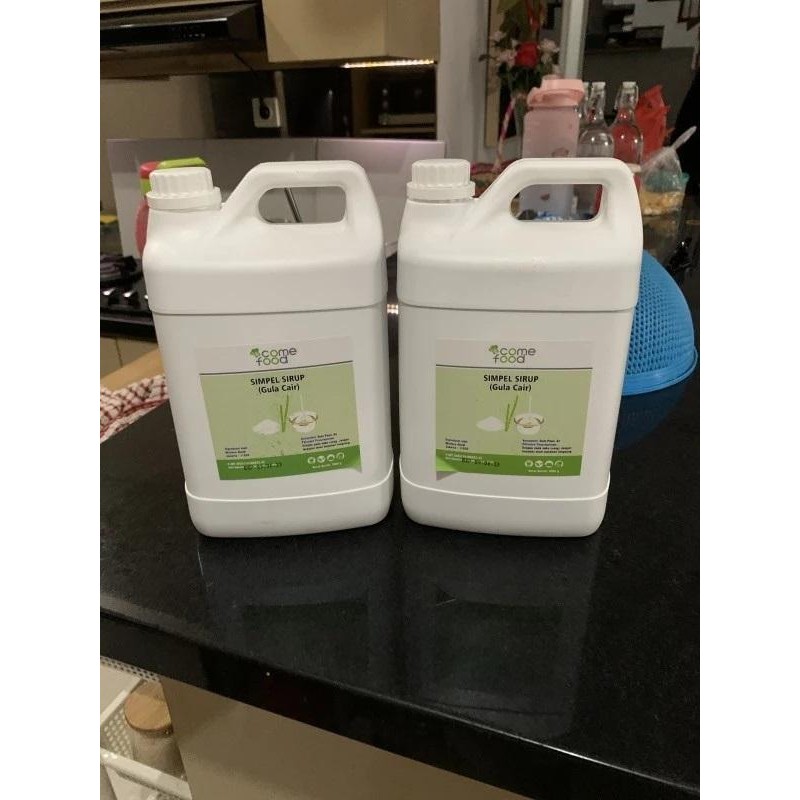 NWFK   Come Food Gula Cair Tebu 3 Kg / Simpel Sirup / Simply Syrup Premium