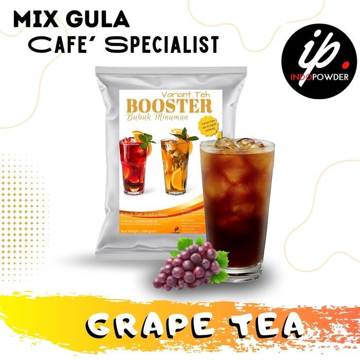 

NWFK Indopowder - Bubuk Minuman Grape Tea 1Kg Untuk Cafe, Waralaba, Resto Dan Usaha Minuman