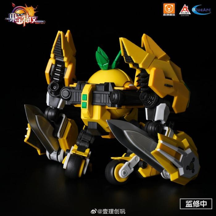 Model Kit Yilichuangwan Fr-01 Fruity Robo Pineapple Slasher Plamo